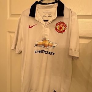 Nike Manchester United White Jersey
